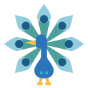 pavo real icon