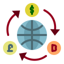 dinero digital icon