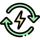 energía renovable icon