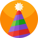 sombrero de fiesta icon