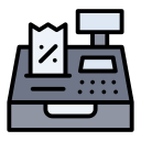 caja registradora icon