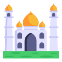 taj mahal icon