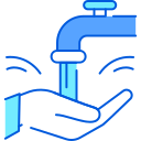 Washing hand 