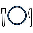 comiendo / utensilios icon