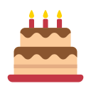 pastel de cumpleaños icon