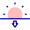 puesta de sol icon