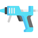 pistola de silicona icon