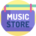 tienda de música icon