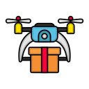 entrega de drones icon