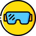 lentes de seguridad icon