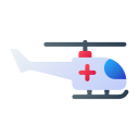 helicóptero de emergencia