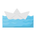 barco de papel icon