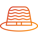 sombrero para el sol icon