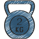 kettlebell icon