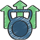 kettlebell icon