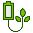 batería ecológica icon