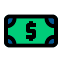 dinero en efectivo icon