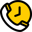 llamada de tiempo icon