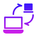 transferencia de datos icon