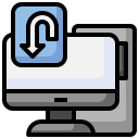 computadora de escritorio icon