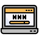 sitio web icon