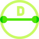 diámetro icon