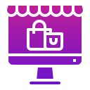 las compras en línea icon