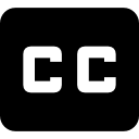 Closed Caption logo icon