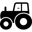 Вид сбоку трактора 
