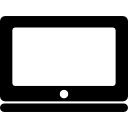 Widescreen laptop icon