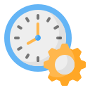 gestión del tiempo icon