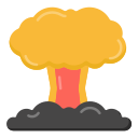 bomba nuclear icon