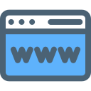 sitio web icon