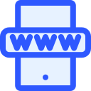 sitio web icon