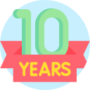 10 años icon