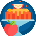 pie de manzana icon