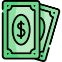 dinero en efectivo icon