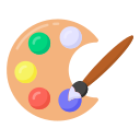 paleta de color icon