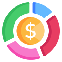 gráfico circular icon