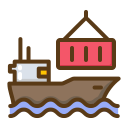 barco de carga icon