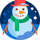 monigote de nieve icon