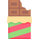 barra de chocolate 