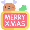 feliz navidad icon