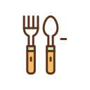 cuchara y tenedor icon