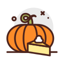 pastel de calabaza icon