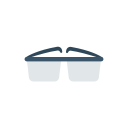 gafas 3d icon