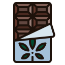 barra de chocolate 