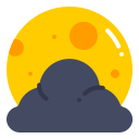 noche nublada icon