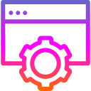 configuración web icon