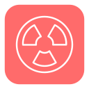 energía nuclear icon